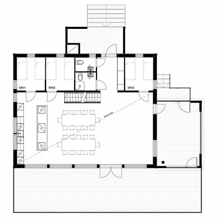Lakeside Himos - 350m2 By The Up To 27 Guest Apartment