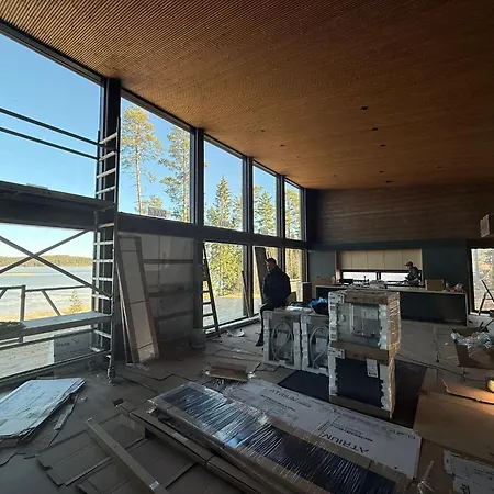 Lakeside Himos - 300m2 By The Up To 27 Guest * Jämsä