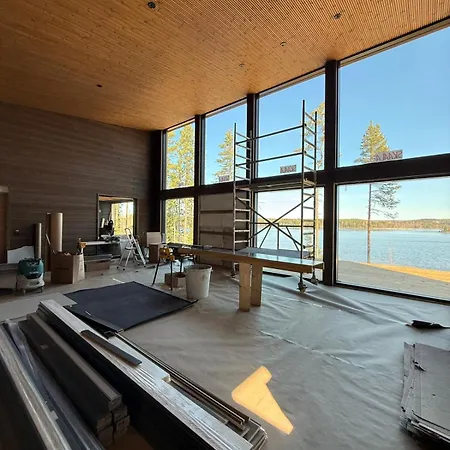 Lakeside Himos - 350m2 By The Up To 27 Guest Apartment
