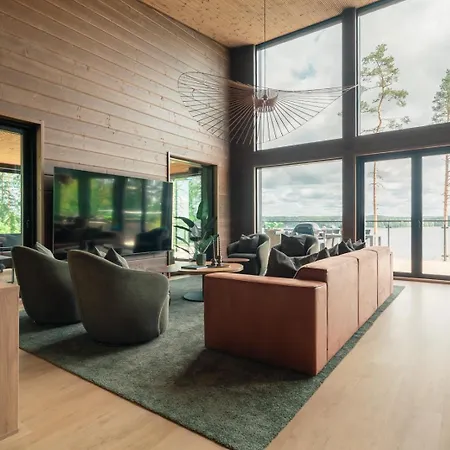 Apartment Lakeside Himos - 350m2 By The Up To 27 Guest