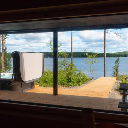 Lakeside Himos - 350m2 By The Up To 27 Guest Apartment Jämsä