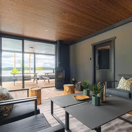 Lakeside Himos - 350m2 By The Up To 27 Guest Jämsä