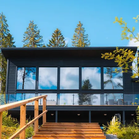 Lakeside Himos - 350m2 By The Up To 27 Guest Jämsä