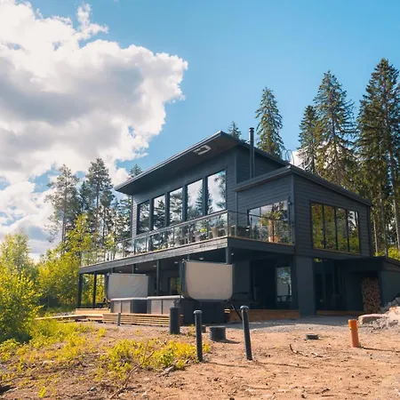 Lakeside Himos - 350m2 By The Up To 27 Guest Jämsä