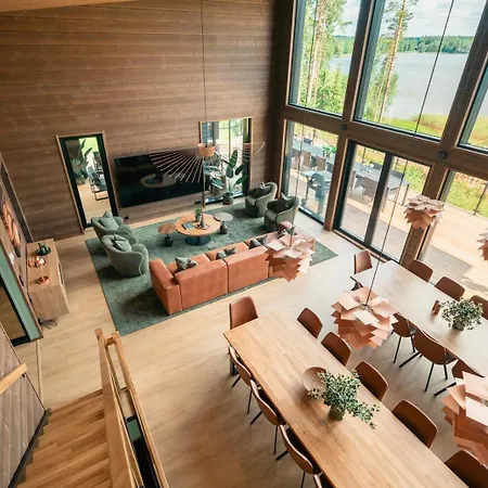 Lakeside Himos - 350m2 By The Up To 27 Guest *