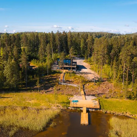 Lakeside Himos - 350m2 By The Up To 27 Guest Jämsä