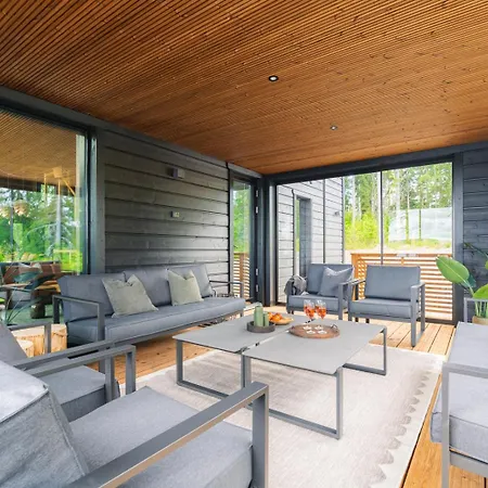 Lakeside Himos - 350m2 By The Up To 27 Guest Apartment *