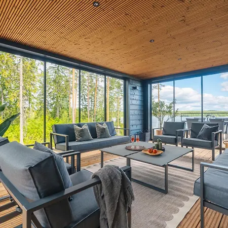 Lakeside Himos - 350m2 By The Up To 27 Guest *