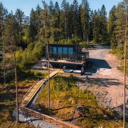 Lakeside Himos - 350m2 By The Up To 27 Guest Apartment